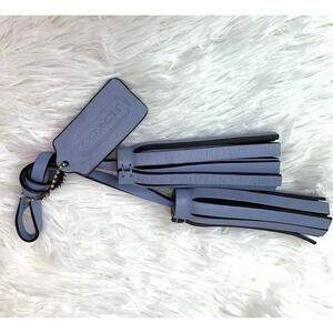 COACH Legacy Tassel and Hang Tag Bag Charm